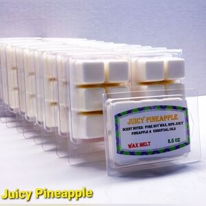 JUICY PINEAPPLE Pure Soy Wax Melt, Highly Scented, 2.5 oz